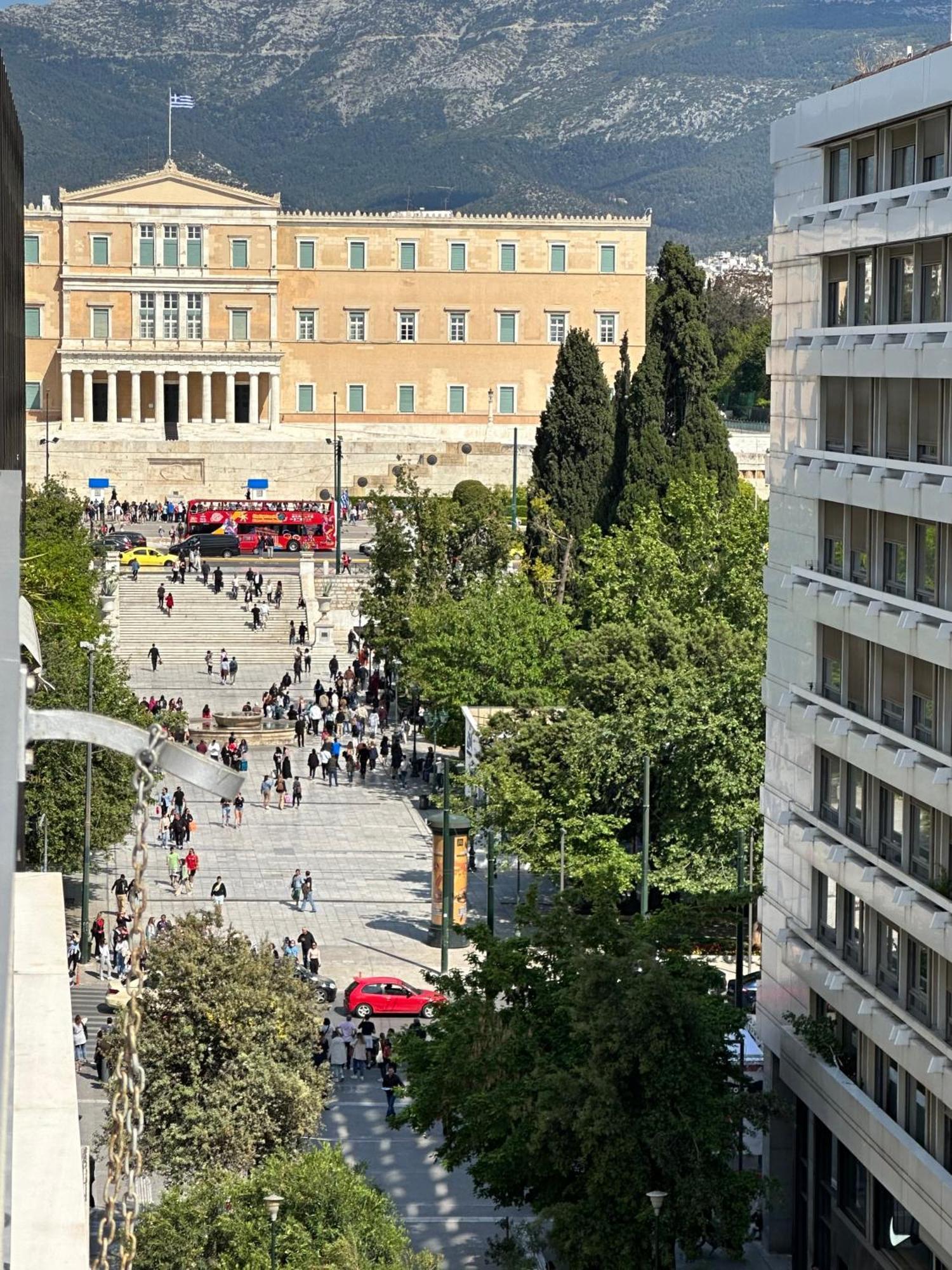 2 Bd Apt In Syntagma With Acropolis View Atény Exteriér fotografie